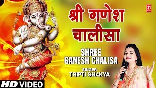 श्री गणेश चालीसा I Shree Ganesh Chalisa I TRIPTI SHAKYA I New Ganesh Bhajan I Full HD Video Song [upl. by Augustina]