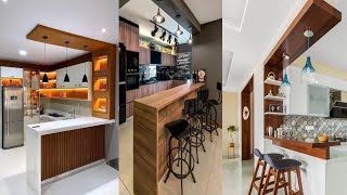 kitchen breakfast counter Design bar design at home home [upl. by Pilif155]