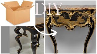 NEW DIY DOLLAR TREE GOLD SIDE TABLE TO TRYOUT [upl. by Notsirb]