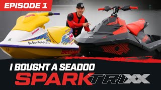 I BOUGHT A SEADOO SPARK TRIXX  Spark VS XP  Seadoo Spark TRIXX  Ep1 [upl. by Suqram882]