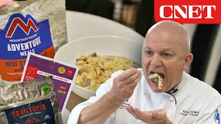 Chef Tastes Dehydrated Camping Food for the First Time [upl. by Dilisio]