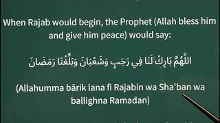 Dua of Rajab [upl. by Takken]