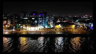 New Years Eve fireworks in Dublin Ireland 2022 [upl. by Morra]