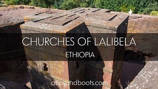 Rockhewn churches of Lalibela Ethiopia [upl. by Oyek]