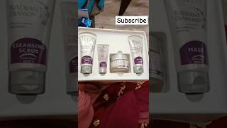 Lotus herbals Radiant diamond facial kit unboxing review 👌bestfacialLotus Lotus herbalbrand [upl. by Anirehc]