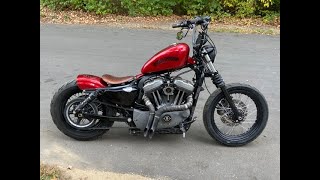 Custom Sportster 1200 custom paint LAF pipes 10” apes please subscribe giveaway at 1000 [upl. by Aikyn]