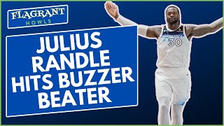 Julius Randle leads Minnesota Timberwolves in vibechanging win [upl. by Hubsher]