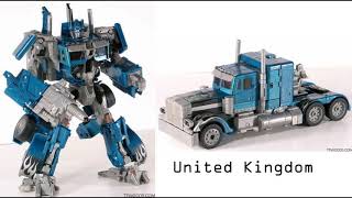 Every Optimus Toy From The Movie Transformers 2007 [upl. by Kapeed104]