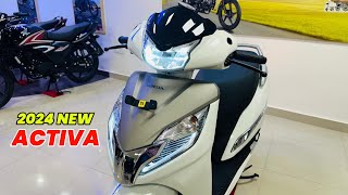 Honda Activa 125 New Model 2024 Review  Mileage  On Road Price  Activa 125 New Update [upl. by Aisan]