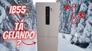 IB55 Geladeira ELECTROLUX quase 1 mês de uso tá gelando electrolux ib55 geladeira autosense [upl. by Mihsah793]