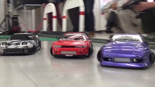 【RC DRIFT NERVIS RWD：Part 1】「SILVIA amp 180sx Festival 3rd」RC car proshop SHIFT（20181202） [upl. by Tapes]