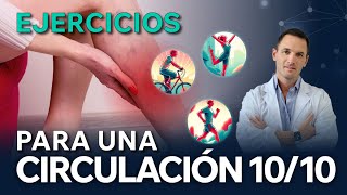 🍎 Ejercicios ALIMENTOS y suplementos para la CIRCULACIÓN en las PIERNAS  ⚠️¡Signos de alarma [upl. by Eynahpets97]