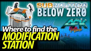 Where to find the Modification Station  Subnautica  Below Zero [upl. by Llerat]