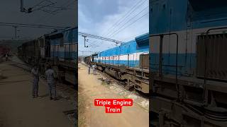 ரயிலை மூன்று என்ஜின் இழுத்து பார்த்திருக்கிறீர்களா  Indian Railways  Karwar Mazn Express [upl. by Keese]