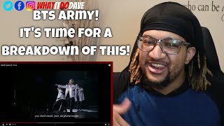 Reaction to BTS Cypher Part 3  Live [upl. by Assenar]