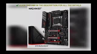 ✔️MACHINIST X99 MR9A PRO MAX Motherboard Support LGA 20113 In [upl. by Lawlor]