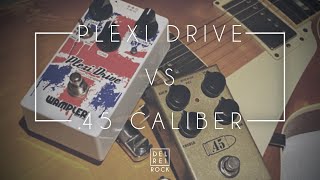 Wampler Plexi Drive vs Rockett 45 Caliber Marshall In a Box Shootout [upl. by Anoynek]