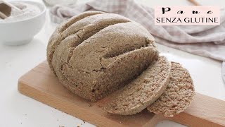 PANE SENZA GLUTINE E SENZA LIEVITO  CON FARINE NATURALI  RICETTA FACILE  Veglife Channel [upl. by Issim]