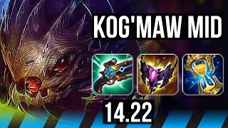 KOGMAW vs ZIGGS MID  NA Master  1422 [upl. by Asille]