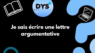 FRANCAIS  3EME  Je sais écrire une lettre argumentative [upl. by Eryn]