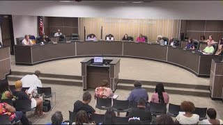 Rules for outbursts at Caddo School Board Meeting [upl. by Sajet419]