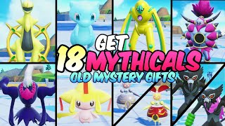 EXTENDED Get 18 Shiny Mythical Mystery Gifts NOW in Pokemon Scarlet Violet [upl. by Chura418]