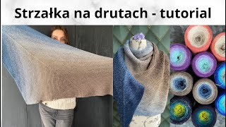 Strzałka na drutach  tutorial [upl. by Newnorb]