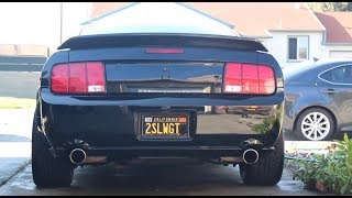 0509 Mustang GT500 Wing Install [upl. by Aratas]