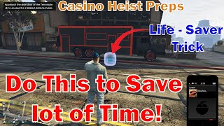 Casino Heist PREPS Fast And EZ  SOLO Complete Guide For Beginners [upl. by Aerona132]