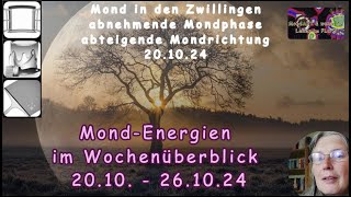 Wochenüberblick der Mondenergien vom 2010  261024 [upl. by Ober]