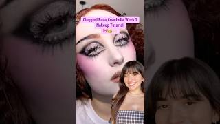 Chappell Roan Coachella Week 1 makeup tutorial🎀 halloweenmakeuplook makeuptutorial chappellroan [upl. by Blackington]