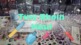 Shein Haul Nail Stickers and Charms [upl. by Merilyn]