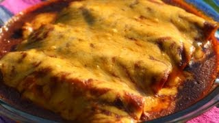 How To Make Chicken Enchiladas With Red Sauce by Rockin Robin [upl. by Kimon]