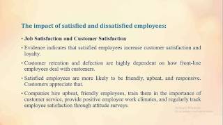 Impact of Satisfied and Dissatisfied employees on Organization [upl. by Rahas]