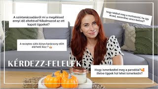 KÉRDEZZFELEK Távkapcsolat Motiváció Színtanácsadás  Viszkok Fruzsi [upl. by Eiduj704]