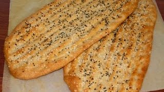 Afghan Bread Naan  Naan afghani  Noon e Barbari  Simple Homemade Bread  Naan  نان [upl. by Sabec725]