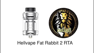 Hellvape Fat Rabbit 2 RTA شرح بالعربي [upl. by Cullin]