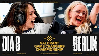 VALORANT Game Changers Championship Berlin 2024 Dia 8 [upl. by Enia]