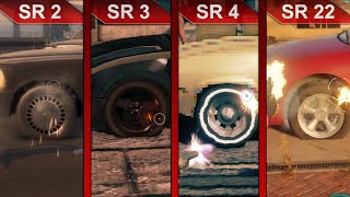 THE BIG COMPARISON  Saints Row 2 vs Saints Row 3 vs Saints Row 4 vs Saints Row 2022  PC  ULTRA [upl. by Aisorbma]