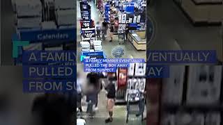 Attempted kidnapping prevented at Florida Walmart Police [upl. by Buine]