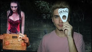 LOOKING THROUGH MY PLANCHETTE AT 3AM OUIJA BOARD AT 3AM [upl. by Trevorr]