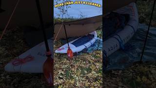 I slept in a kayak🛶⛺inflatablekayak wildcamping Aqua Marina Halve [upl. by Magocsi880]