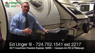 2017 Coachmen Freedom Express 192RB Travel Trailer [upl. by Yanad284]