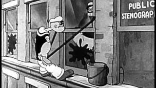 Popeye in The Paneless Window Washer [upl. by Babby]