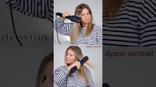 GHD Duet Style vs Dyson Airstrait Straightener [upl. by Nnahs]