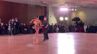 Professional Latin  Hollywood Dance  Aleksandr Riabtsev amp Karina Nugumanova  Cha Cha  ballroom [upl. by Aisatna]