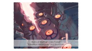 Pokemon Ruins of AlphIlex Forest Remix HGSS [upl. by Nitz]