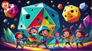 Geometry Fun Song EP329 Icosahedron Fun [upl. by Woodward]