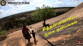 Sittanavasal cave paintings 🖌️  Pudukkottai  Sittanavasal oviyam  Tamil vlogs  DrBalas vlog [upl. by Namlak809]