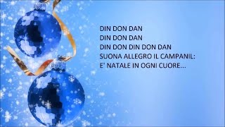 Canzoni di Natale per bambini  Canzoni di Natale in italiano con testoChristmas music with lyrics [upl. by Ty307]